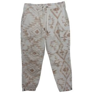 Polo Ralph Lauren Aztec Print Cargo Tapered Pants Size S